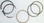 WSM PISTON RINGS 230 / 250 LT / LT-F 85-02 , 66MM - 51-400 - 12140-18A10
