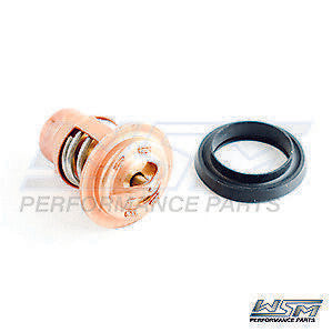 WSM Thermostat Kit Mercury 4.5-300 Hp Inverted Brass 143 Degree - 775-25K