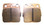 WSM Yamaha 80-660 Front Rear Brake Pad 09-5067JL, 06435-HA5-67