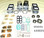 WSM Mercury 105-240 Hp 2.5L (Top Guided) Rebuild Kit .010 SIZE 3.510"  100-20-11