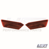 WSM L.E.D Tail Lights Polaris 1000 RZR - Red Lenses - 020-355