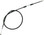 WSM Cable, Clutch: Kawasaki 125 KX 2003 - 61-625-06, 54011-1418