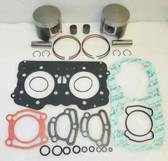WSM Top End Rebuild Kit Sea-Doo 951 DI 00-06 .75mm Over Platinum - 010-809-13P