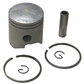 Piston Kit: Yamaha 9.9 / 15 Hp .010 Over '84-'09 - 100-240-04k, 6E7-11631-00-97