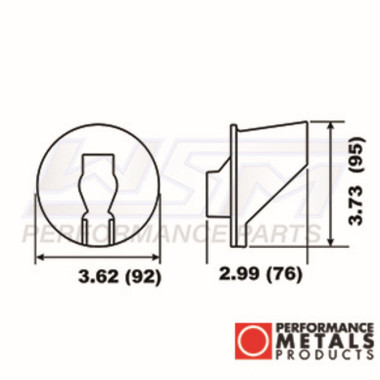WSM Trim Anode Mercruiser Bravo I / II / III - PMC00047A, 806190Q 1