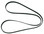 WSM - Belt, Serpentine Mercruiser 4.3 - 5.7L - 18-15116,  861758, 861758Q
