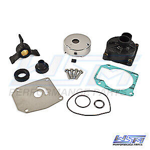 WSM JOHNSON / EVINRUDE WATER PUMP KIT COMPLETE w/ housing 40 - 50 HP  750-255-01