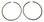 WSM Yamaha 60 / 70 Hp Piston Ring Set - 200-255-05 - .020 SIZE 6K5-11601-02-00