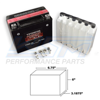 WSM Maintenance Free Battery YTX20L-BS - 004-405