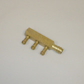 Johnson / Evinrude 30-70 HP Brass Fuel Manifold  600-515-01, 0395540, 5004610