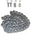 WSM 428-HSO-60 Chain, 428 Series With O-Rings: 60 Link - 428-HSO-60