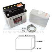 WSM Conventional Battery - 004-400, YB16CL-BFP, BTY-YB16C-LB-00, EU0-82110-09-00