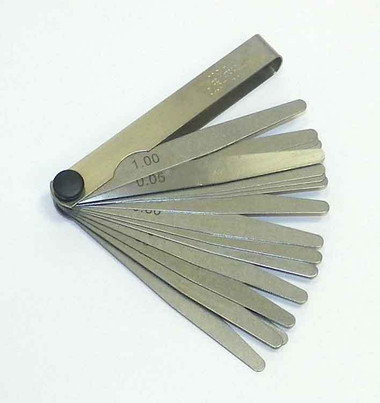 PRECISION - FEELER GAUGE METRIC - METRIC FEELER GAUGE - 990-230