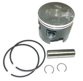 WSM Mercury Piston Kit 65-125 HP Looper STD Size '94-'06 - 100-40K, 821896A2