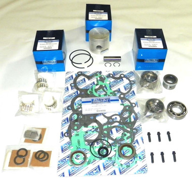 WSM Mercury 50 - 60 Hp  '98-'07 Rebuild Kit 100-06-14 - .040 OVER 3.032"