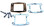 WSM Reed Spacer Kit: Yamaha 200 Blaster '88-'06 - 75-625
