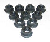 WSM NUT, HEX FLANGED 10MM BLACK - PACK OF 10 014-603, 92015-1649