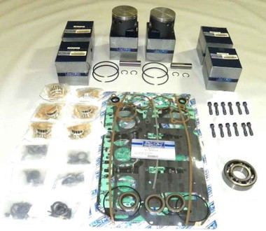 WSM Rebuild Kit: Mercury 150 - 225 HP 2.4L 1978-1991 .030 Over 3.405" 100-10-13