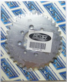 WSM  Kawasaki 50-110 Rear Sprocket - RSS-001-33, K4204-10006 - 33 Tooth