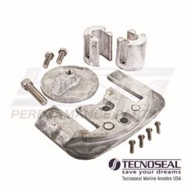 TECNOSEAL Mercruiser Bravo 1 Zinc Anode Kit 455-20803, 888758A1, 888758Q01