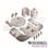 TECNOSEAL Mercruiser Bravo 1 Zinc Anode Kit 455-20803, 888758A1, 888758Q01