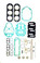 WSM Mercury Mariner 200 HP  2.5L /6 Cyl. Carb Rebuild Kit (Top Guided) 100-20-30