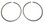 Yamaha 48-90 Hp Piston Ring Set - .010 SIZE ONLY 200-265-04, 688-11603-A0-00