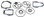 WSM OMC Lower Unit Seal Kit - 446-170, 0439967, 0984965, 0987548, 0984458, 09856