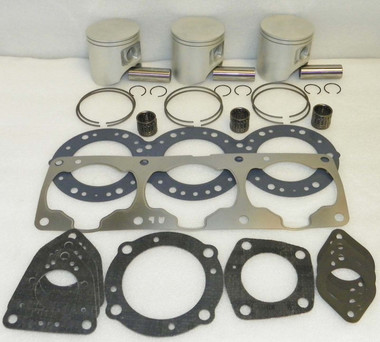 WSM KAWASAKI 1100 STX ZXi Top End Piston Rebuild Kit PWC 010-821-23 .75mm SIZE