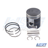 WSM Piston Kit Kawasaki / Suz 50 96-06 1mm Over - 50-245-07K, 12140-46110-100