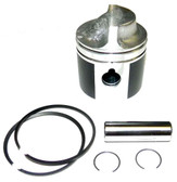 Piston Kit Johnson /Evin 9.9 / 15 Hp 74-92 Cross Flow .040 OverSize -100-101-07K