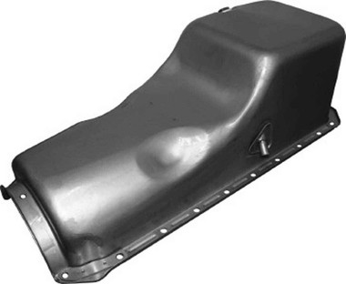 SILVER SEAL OIL PAN W/SPLASH TRAY (DEEP) - B/B GM 454CI. - SIL-TW6550A