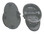 WSM PAIR EXHAUST FLAPPER: MERCRUISER 256-454 HP WATER SHUTTER - 575-110, 14348A2