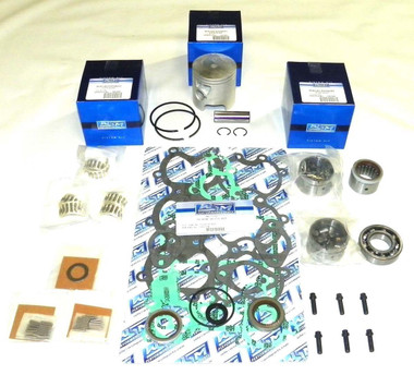 WSM Mercury 45-  60 Hp 3 Cylinder Power Head Rebuild Kit .015 over - 100-07-115