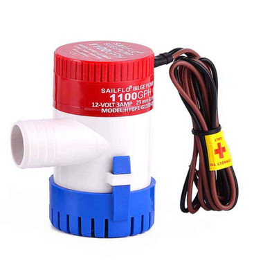 WSM Bilge Pump - 1100 GPH - 1 1/8 in. hose 1000-BP1100
