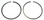 WSM Johnson / Evinrude 9.9 / 15 Hp Piston Ring Set 200-102 OE 0435218, 435218