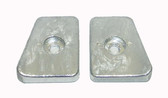 WSM Johnson / Evinrude 20-35 Hp Zinc Anode, Two Per Pack 450-00914, 0434029