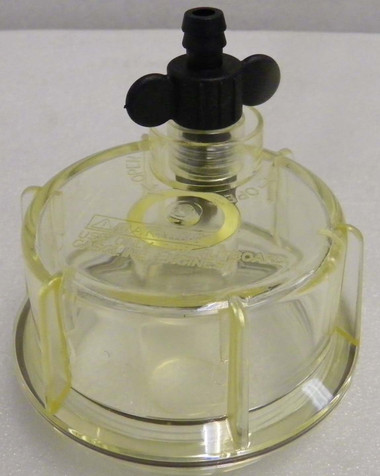 WSM Water Separator Clear Drain Bowl 600-418, 18-7922-1, 99105-20004-BWL