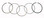 Yamaha 660 Piston Ring Set 51-544-05-.50mm - OE 2C6-11603-00-00, 3YF-11610-00-00