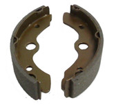 WSM Honda 200-400 Front Brake Shoes 09-2015E, OEM 45151-VMO-771