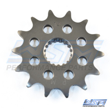 WSM Sprocket, Front Suz 450 RMX / RMZ -  FSS-011-14,  27511-35G00, 27511-35G10