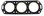GASKET, HEAD MERCURY / MARINER 150 / 175 HP 2.4 LITER V6 89-91 - 505-46, 27-1878