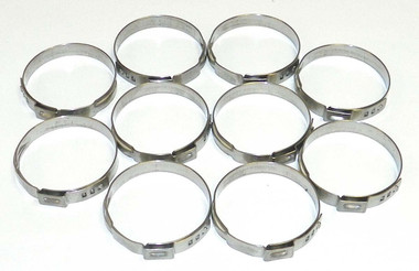 WSM OETIKER CLAMP 37.6MM 10 PACK - NOTE: 37.6MM - 13-162-74