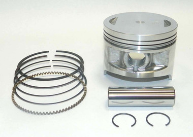 WSM Kawasaki 300 Piston Kit 50-255-04K - .25mm SIZE OE 13001-1286, 13001-1430