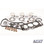 WSM Sea-Doo 900 '14-'24  Platinum Top End Rebuild Kit 010-864-11P - .25mm (.010)