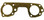 WSM Johnson / Evinrude 30-60 HP Silencer Gasket '76-'05 515-08, 0321497, 0330910