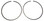 Yamaha 225-300 Hp 3.3L HPDI Piston Rings,  200-295 STD SIZE 3.66 6D0-11603-00-00