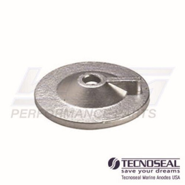 TECNOSEAL Gear Case Anode Johnson / Suz 9.9 / 15 Hp - 450-01206, 5033185