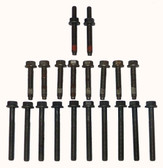 SILVER SEAL, BOLT KIT, CYLINDER HEAD FORD V8, 20 PIECE SET, SIL-CB302