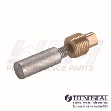 TECNOSEAL PENCIL ANODE GENERAL MOTORS 3/4'' CAP THREAD, 450-02002T, 8515842